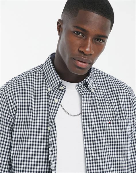 tommy hilfiger check original|tommy hilfiger long sleeve top.